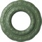Ekena Millwork Lisbon Ceiling Medallion (Fits Canopies up to 7"), 15 3/8"OD x 7"ID x 1"P, Athenian Green CM15LIAGF - alternate 1